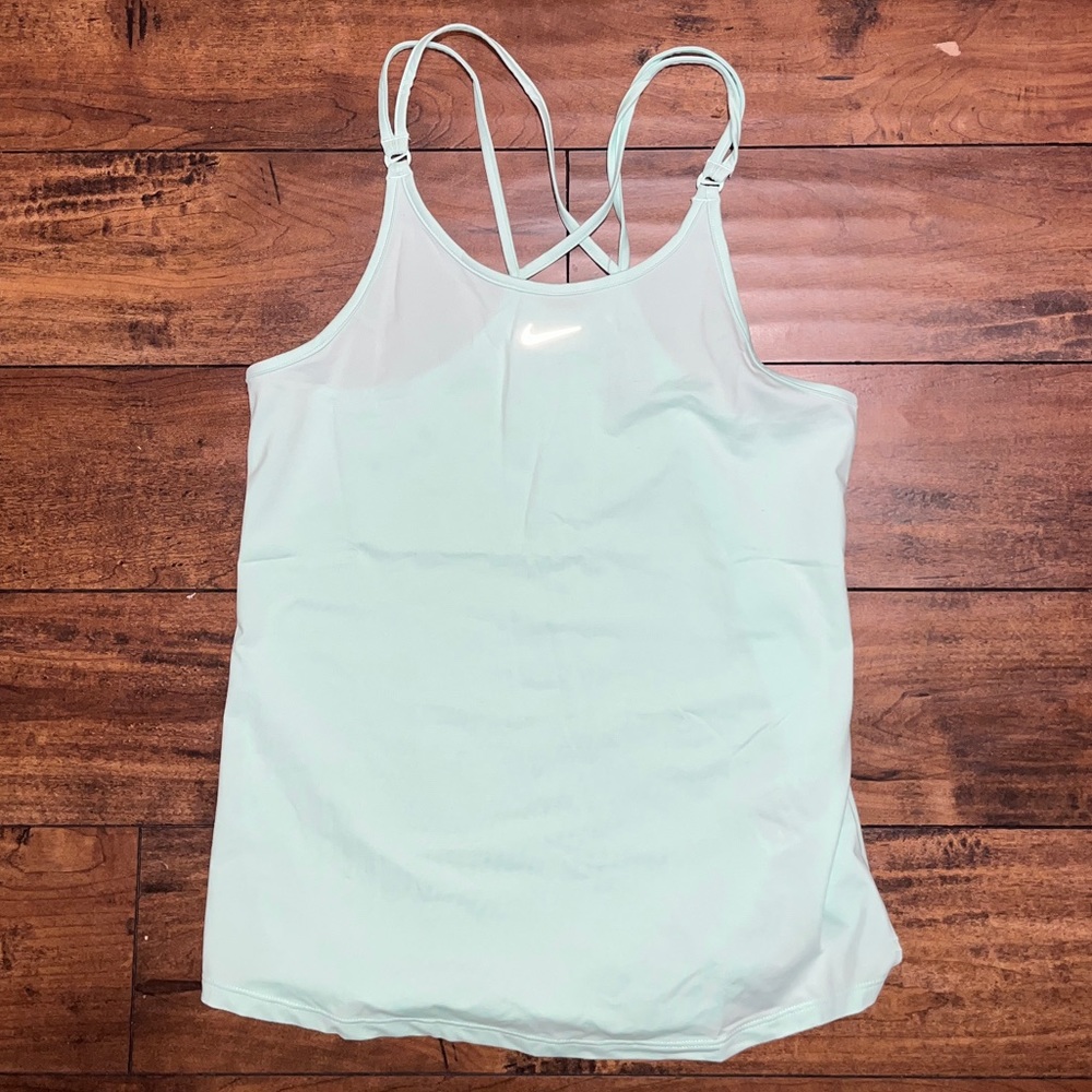 Nike mint green tank top
